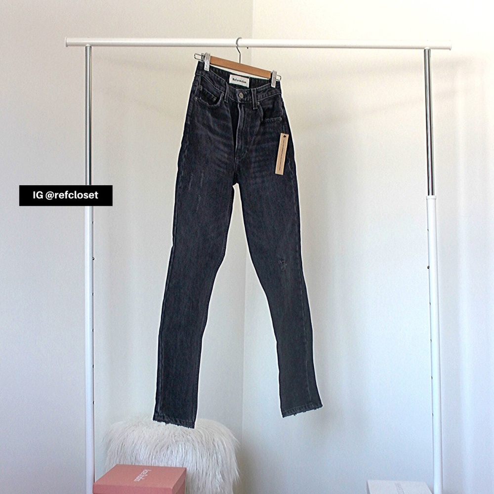 Reformation Julia High Cigarette Jean (Pacific)